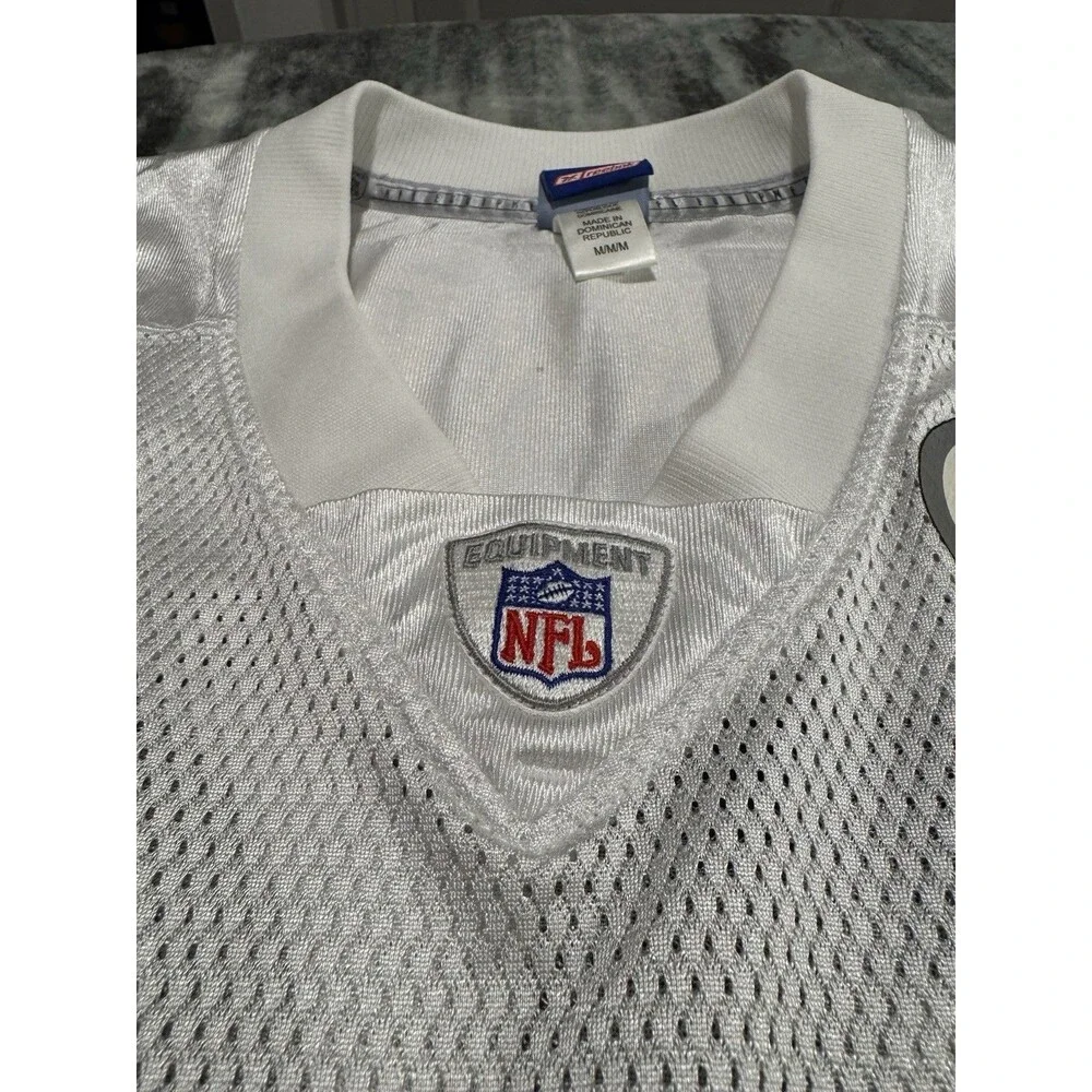 Plaxico Burress Reebok Pittsburgh Steelers Jersey Men Medium Clean Vintage White